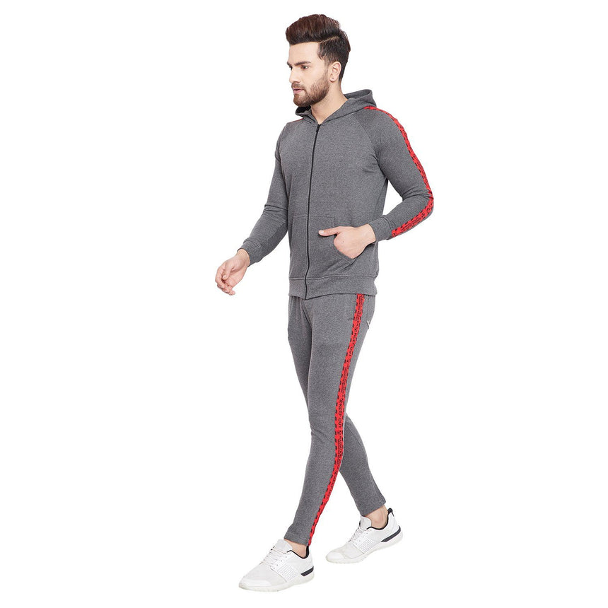 Charcoal RadioActive Taped  SweatPants Joggers - Fugazee