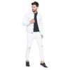 Super White Ripped Skinny Jeans