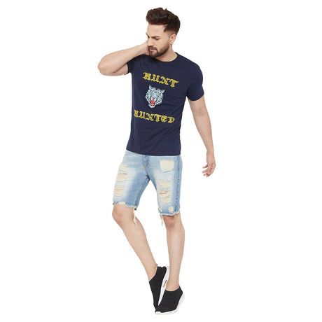 Hunt Hunted Patched Tshirt