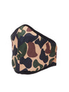 Camo Mesh BasketBall Tshirt and Shorts Combo Suit with Matching Mask