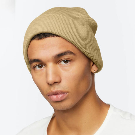 Beige Fisherman Beanie Beanie FUGAZEE 