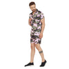 Urban Camo Print Cuban Shirt