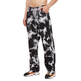 Smoke Tie-Dye Baggy Pants