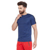 Blue Melange Active Tshirt T-Shirts - Fugazee