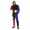 Black Multicoloured Oversized Pocket Combo Tracksuit