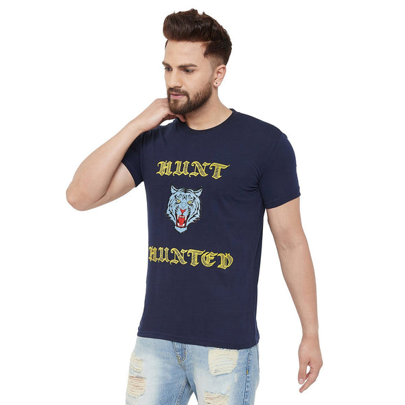 Hunt Hunted Patched Tshirt