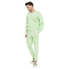 Pastel Green Dyed Oversized Sweatshirt & Relaxed Fit Joggers