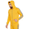 Lemon Checkered Taped Hoodie Sweatshirts - Fugazee