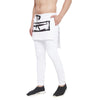 White Layered Joggers