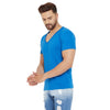 Electric Blue V-Neck Tee