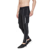Black Reflective Piping Cargo Joggers Joggers - Fugazee