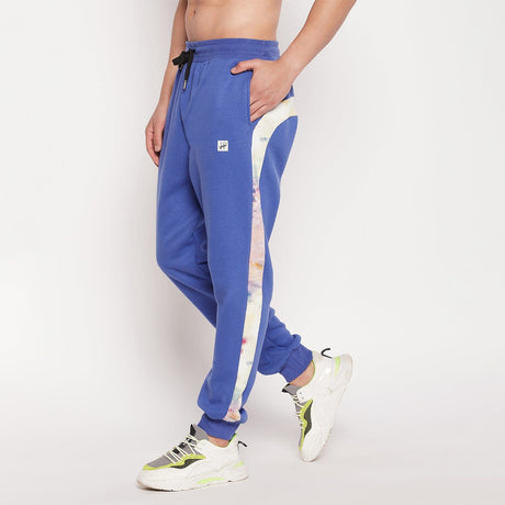 Marine Blue Tie & Dye Relaxed Fit Jogger Trackpants Fugazee 