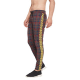 Red Plaid Caution Tape Trackpant