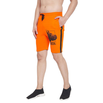 Anti Social Printed Taped Shorts