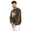 Bleach Paranoid Oversized Graphic Sweatshirt