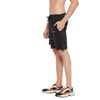 Black Zipped Cargo Pocket Shorts