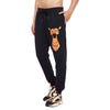Navy Sleepy Tiger Graphic Relaxed Fit Trackpants