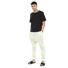 Black Oversized Rainbow Neck Tshirt