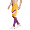 Purple On Lemon Cut & Sew Sweatpants Joggers - Fugazee