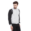 Grey Varsity Bomber Jacket