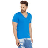Electric Blue V-Neck Tee