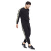 Black Oversized Camo Taped Combo Tracksuit