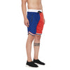 Red & Blue Active Basketball Shorts