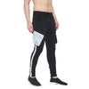 Black Reflective Cargo Taped Joggers Joggers - Fugazee