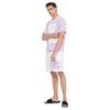 Plum Overisized Printed Tee