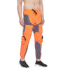 Orange  Rainbow Reflective Cargo Trackpants