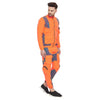 Orange Nylon Rainbow Reflective Cargo Tracksuit