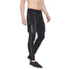 Black Reflective Piping Cargo Joggers Joggers - Fugazee