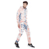 Rose Hues Tie Dye Oversized Combo Tracksuit
