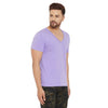 Plum V Neck Tee