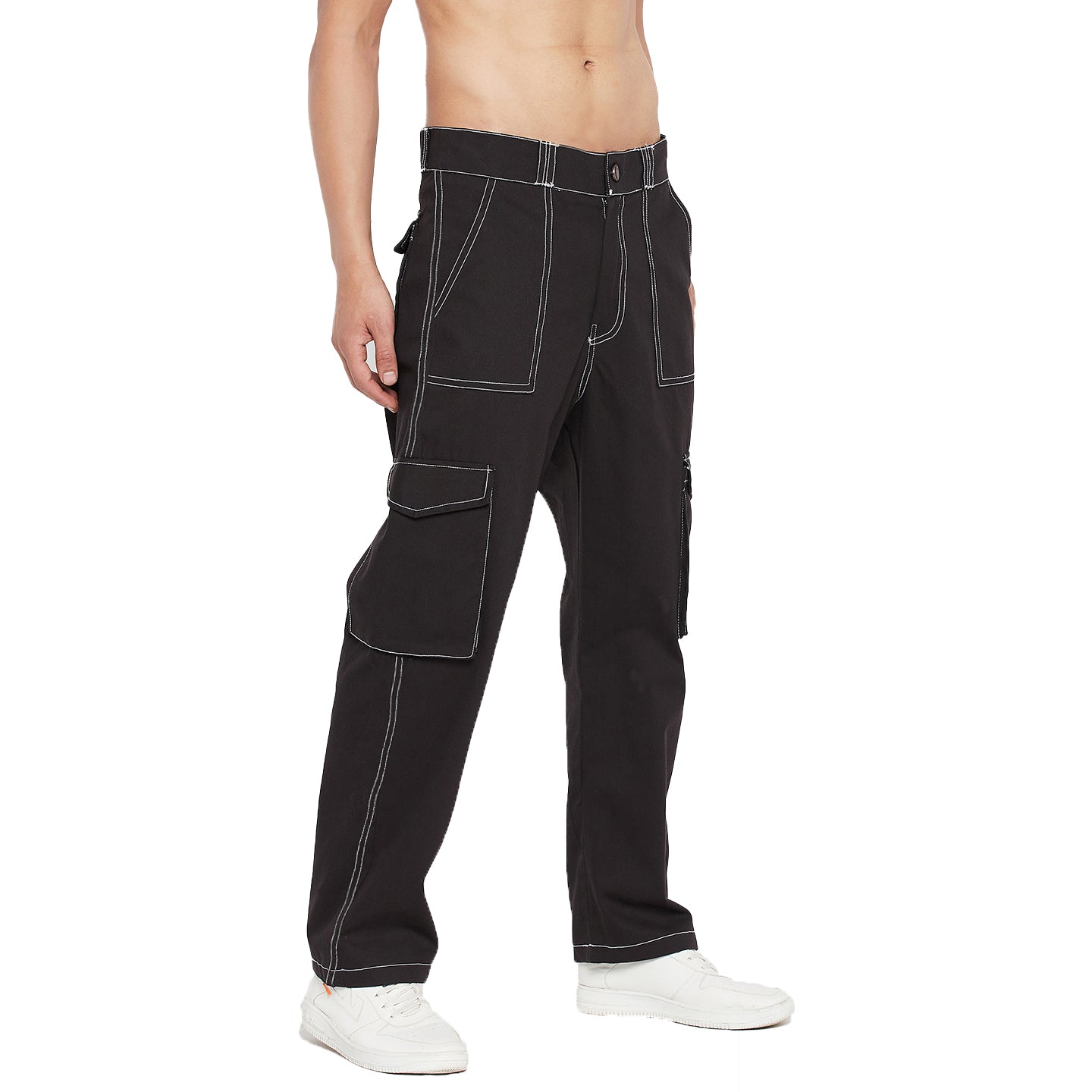 Buy Mens Bangalore Black Power Stretch Pants Online In India