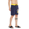 NAVY GROW GRAPHIC RELAXED FIT SHORTS