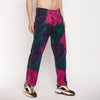 Navy Tri Colour Carpenter Pants