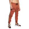 Rust Zipped Cargo Pocket  Trackpant