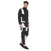 Black Nylon Reflective Cargo Light Weight Combo Tracksuit