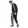 Black Oversized Camo Taped Combo Tracksuit