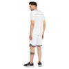 White Mesh BaseBall Shirt & Shorts Combo Suit