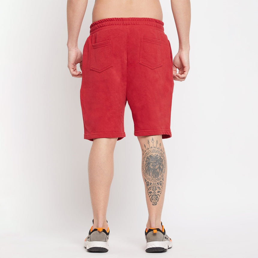 Red Ramen Graphic Shorts Shorts Fugazee 