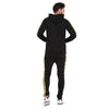 Black Caution Taped Combo JogSuit Suits - Fugazee