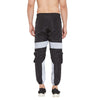 Black Nylon Reflective Cargo Light Weight Joggers