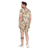 Kyoto Oriental Printed Cuban Shirt and Shorts Combo Set