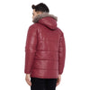 Amber Quilted Fur Hooded Parka Jacket