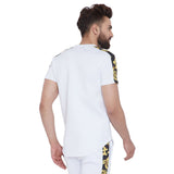 White Venetian Taped Tee T-Shirts - Fugazee