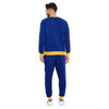 Blue OverSized Melted Smiley Print Combo Tracksuit