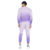Lilac Haze Ombre Oversized Tracksuit