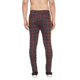 Red Plaid Caution Tape Trackpant